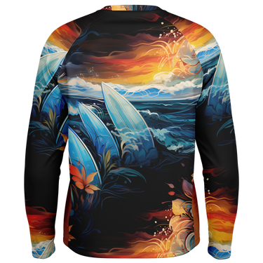Chokefish™ Long Sleeve Every Day All Weather Surfboards Shirt Men's-004
